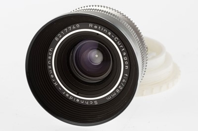 Lot 333 - A Kodak Retina IIIs 35mm Rangefinder Camera Outfit