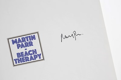 Lot 908 - A Signed Copy of Martin Parr - Beach Therapy
