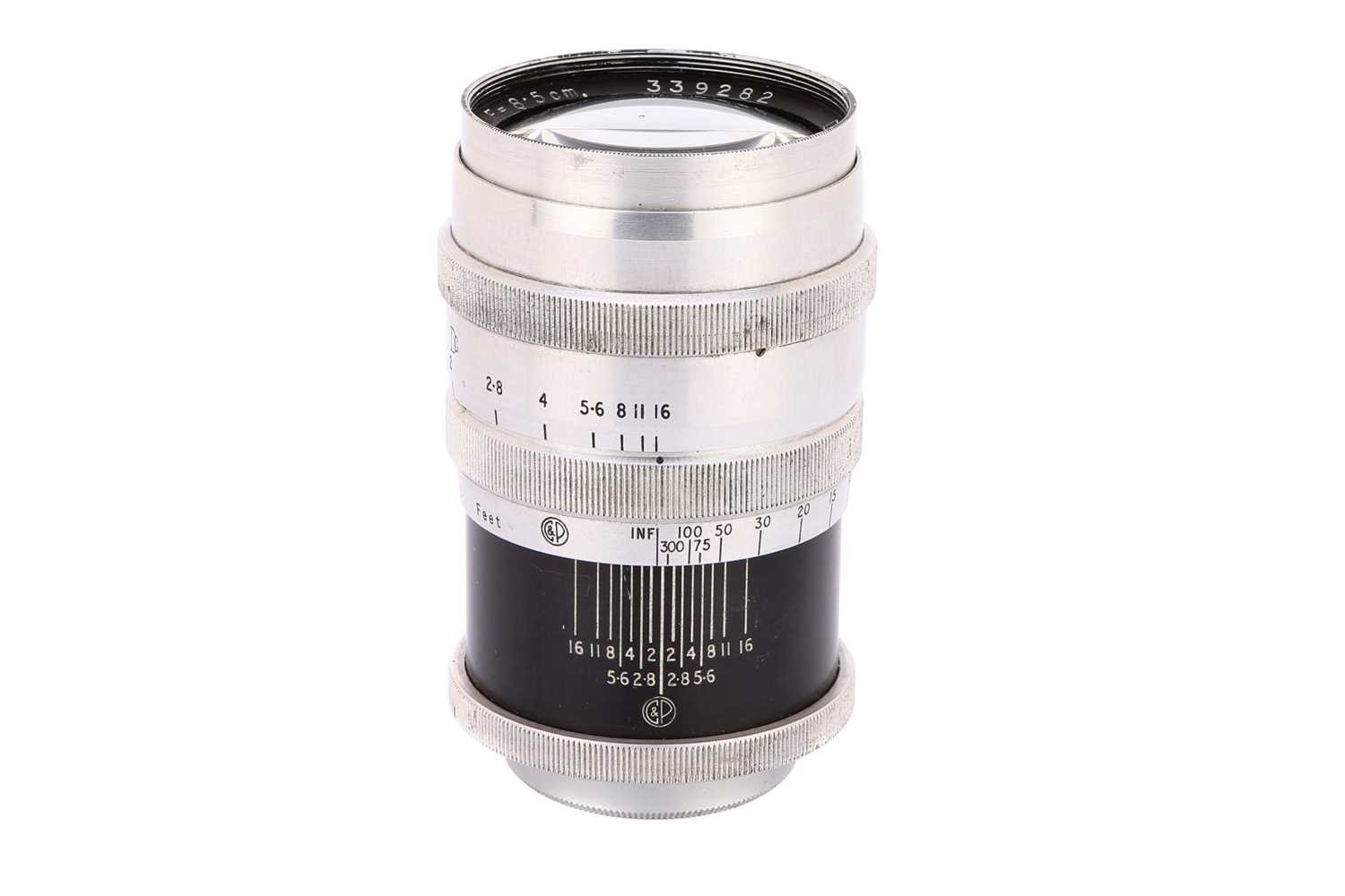 Lot 343 - A Dallmeyer Dallac f/2 85mm Lens