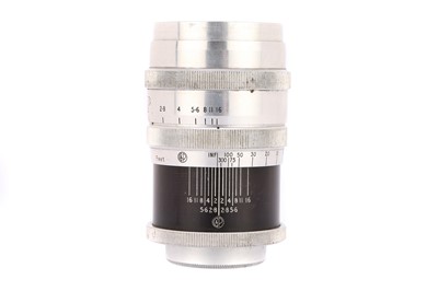 Lot 343 - A Dallmeyer Dallac f/2 85mm Lens