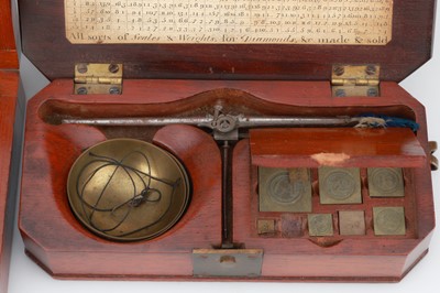 Lot 368 - A Fine & Complete Set of Diamond Scales