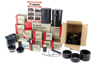 Lot 481 - A Mixed Selection of Canon Photographica