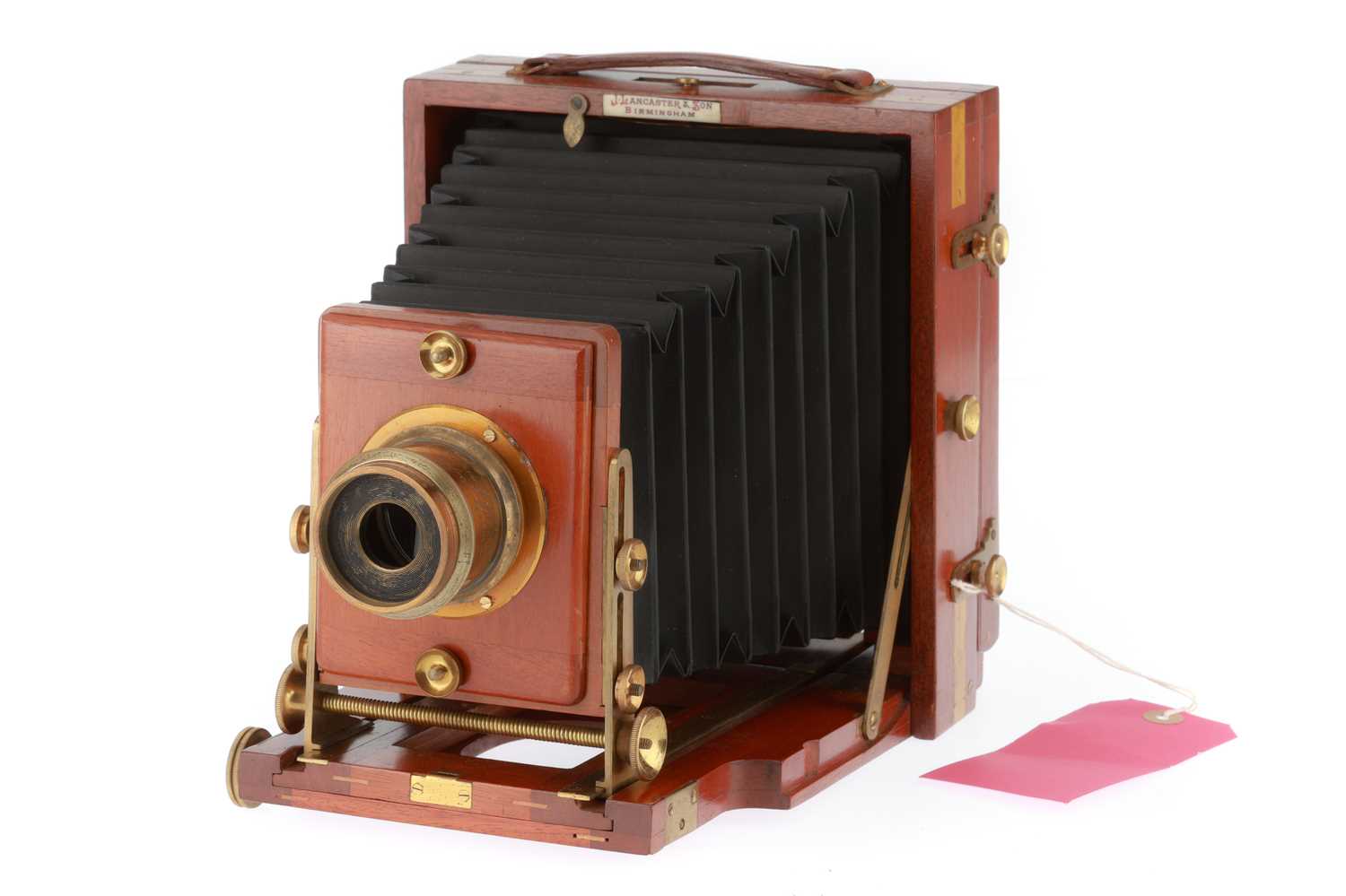 Lot 432 - A Lancaster Instantagraph Half Plate Camera,