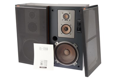 Lot 996 - A Pair of Trio Kenwood LS-1200 3-Way Hi Fi Speakers