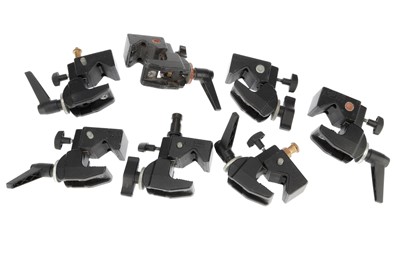 Lot 715 - A Collection of Manfrotto SuperClamp 035 Clamps