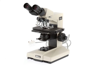 Lot 820 - Nikon Labophot Binocular Microscope