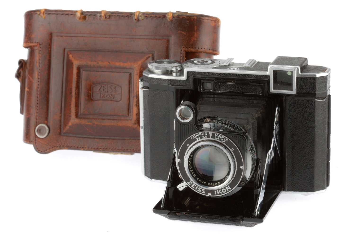 Lot 193 - A Zeiss Ikon Super Ikonta 532/16 Medium