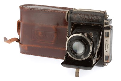 Lot 194 - A Plaubel Roll-Op II Folding Bed Rangefinder Camera