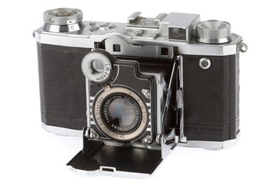 Lot 195 - A Zeiss Ikon Super-Nettel II Rangefinder Camera