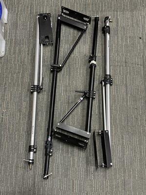 Lot 703 - Four Wall Mount Photography Studio Light Stands