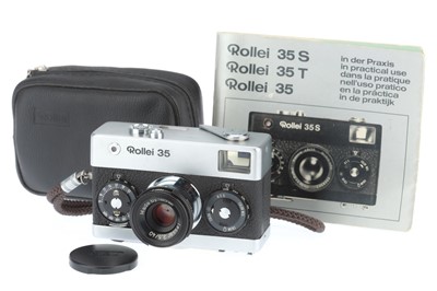 Lot 52 - A Rollei 35 Compact 35mm Camera