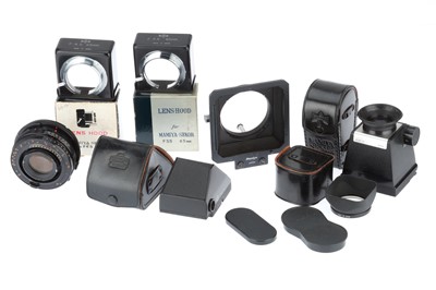 Lot 311 - A Selection of Mamiya Medium Format Accessories