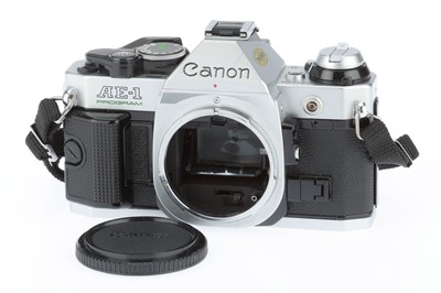 Lot 92 - A Canon AE-1 Program 35mm SLR Camera Body