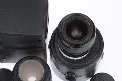 Lot 209 - A Selection of 35mm Camera Lenses