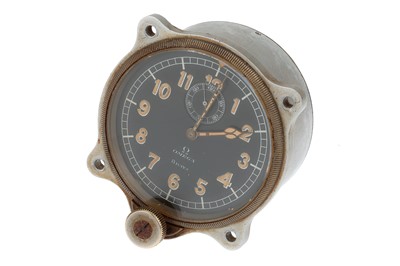 Lot 1022A - An Omega 8 Days Aircraft Clock