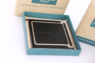 Lot 361 - Two Hasselblad Adapter Back for Cut Film Holders