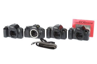 Lot 93 - A Group of Canon SLR Cameras