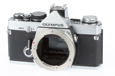 Lot 109 - An Olympus OM-2 35mm SLR Camera