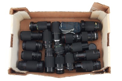 Lot 407 - A Selection of K-Mount Zoom Lenses