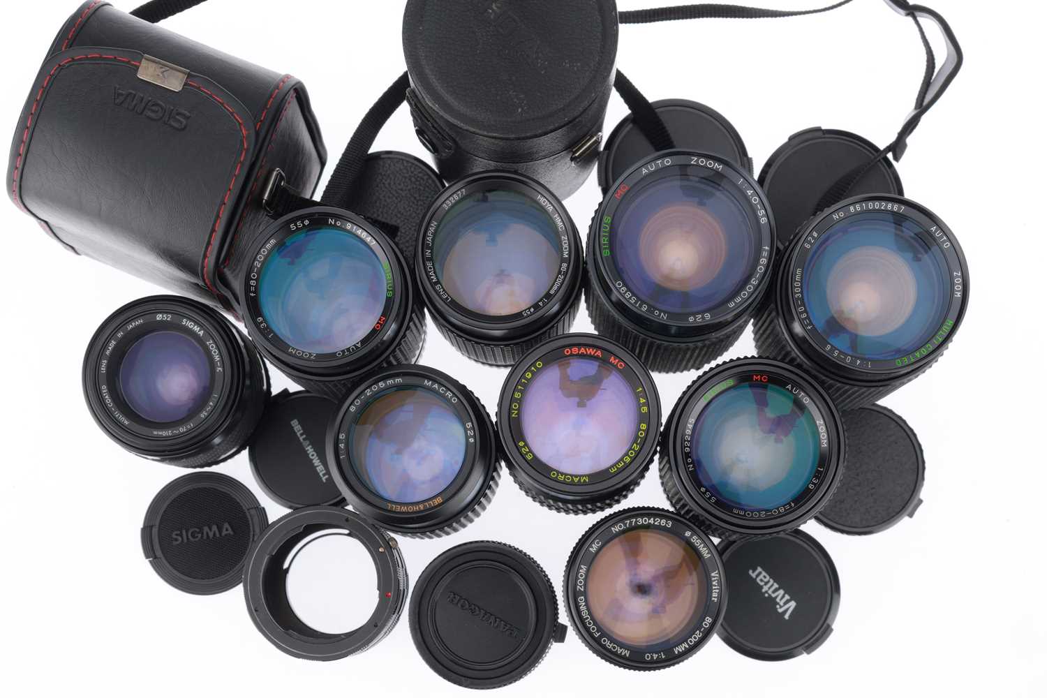 Lot 405 - A Seelection of K-Mount Lenses,