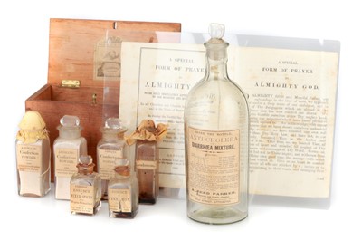 Lot 225 - Medicines & Compounds for Cholera