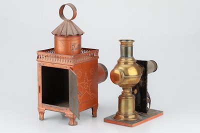 Lot 105 - 2 Toy Magic Lanterns
