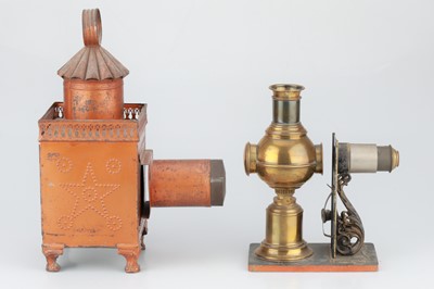 Lot 105 - 2 Toy Magic Lanterns