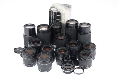 Lot 233 - A Selection of Camera Lenses