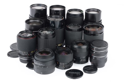 Lot 236 - A Selection of Camera Lenses