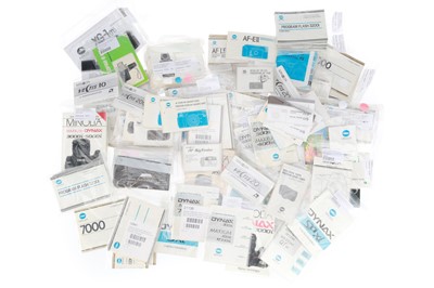 Lot 325 - A Large Quantity of Minolta Literature