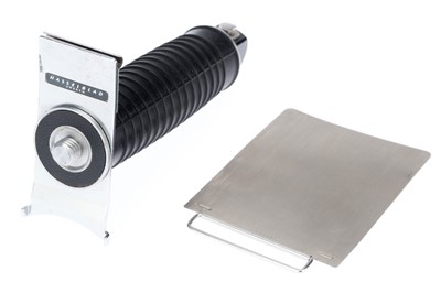 Lot 329 - A Hasselblad Dark Slide and Hand Grip