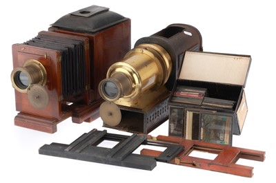 Lot 526 - Collection of Magic Lanterns & Parts