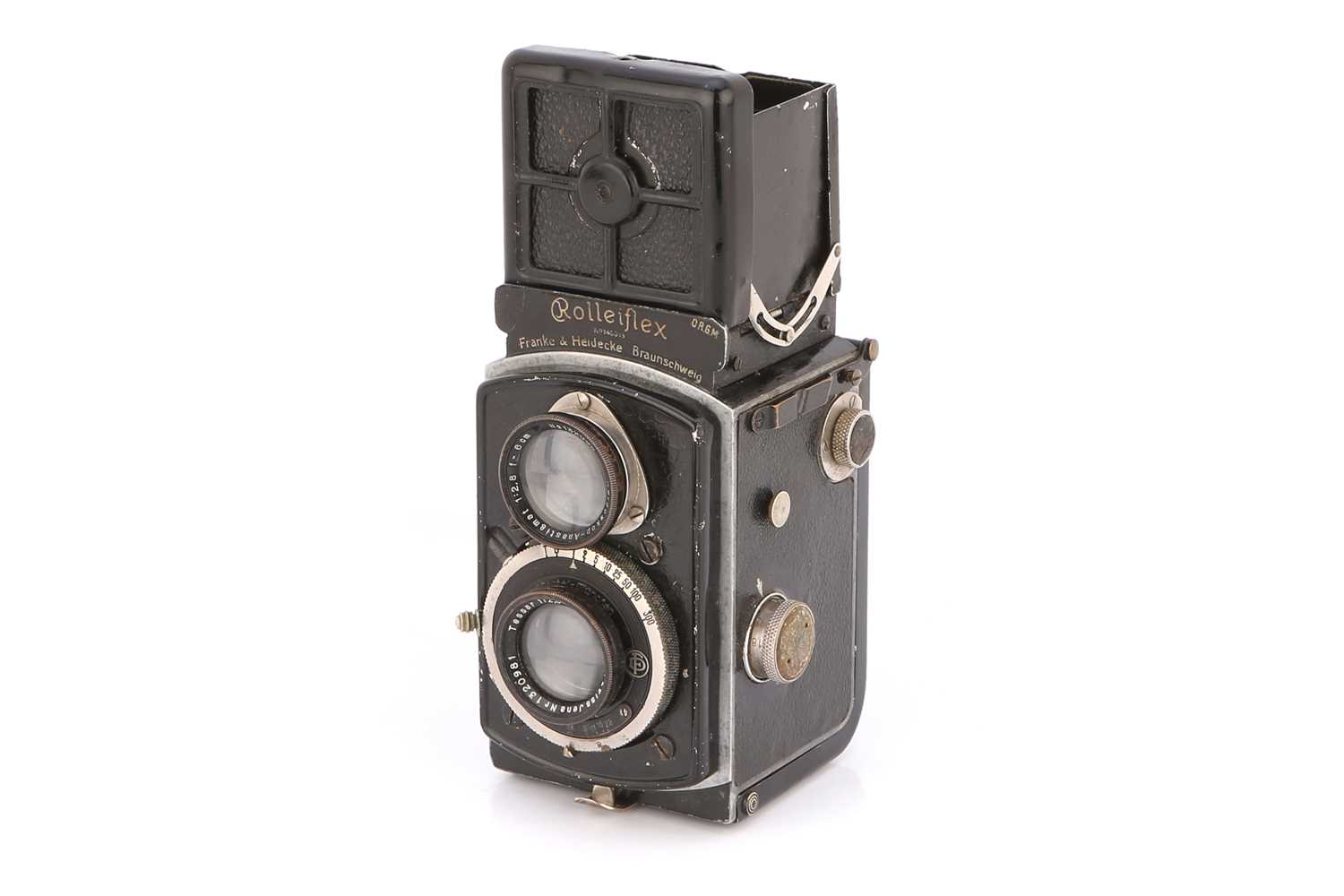 Lot 372 - A Rollei Rolleiflex 4x4 Original TLR Camera