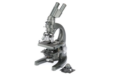 Lot 426 - Classic Microscopy - Baker Interference Binocular Microscope