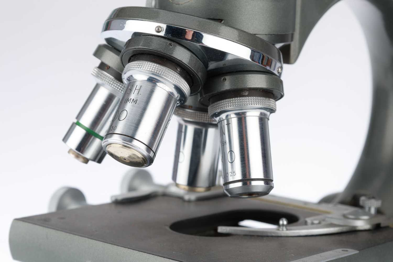 Baskerville Microscope Lot 426 - Classic Microscopy - Baker Interference