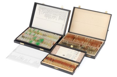 Lot 463 - Three Boxed Microscope Slide Sets