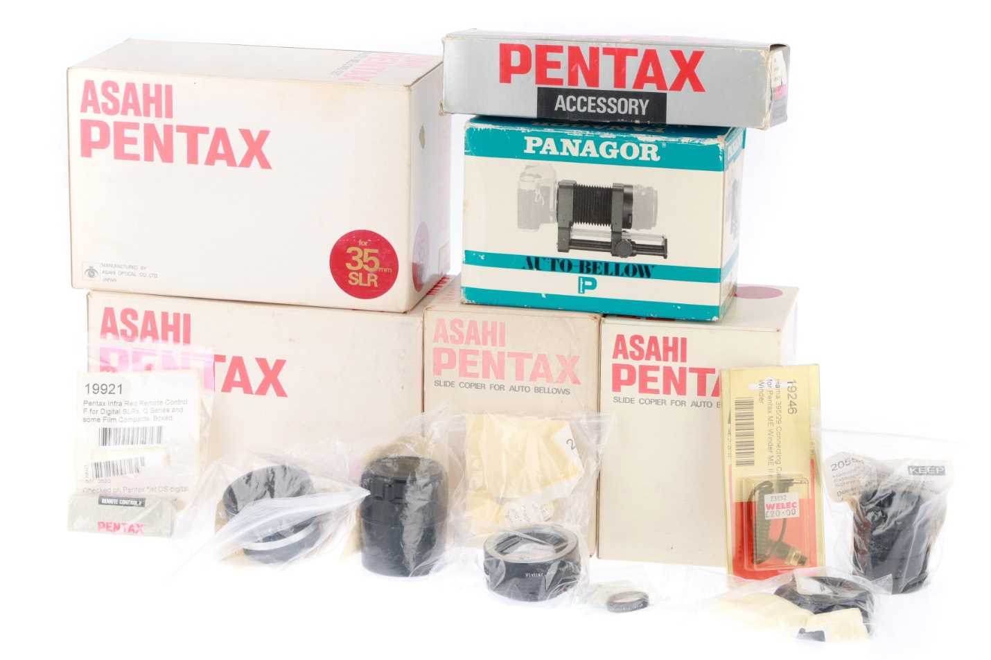 Lot 343 - A Selection of Asahi Pentax Bellows and Copiers