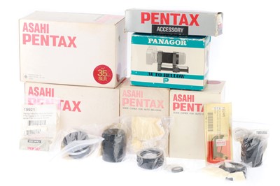 Lot 343 - A Selection of Asahi Pentax Bellows and Copiers