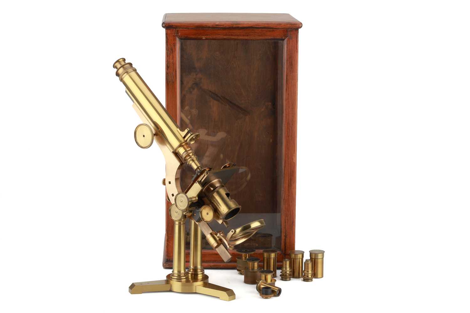 Smith Microscope Lot 247 - Smith & Beck No.1 Microscope,