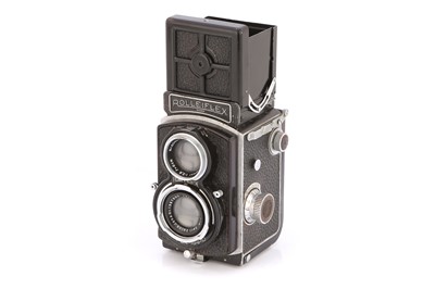 Lot 375 - A Rollei Rolleiflex 4x4 Sport TLR Camera