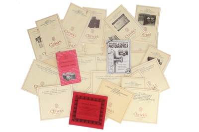 Lot 490 - A Selection of Christie's Catalogues fron the 1970's