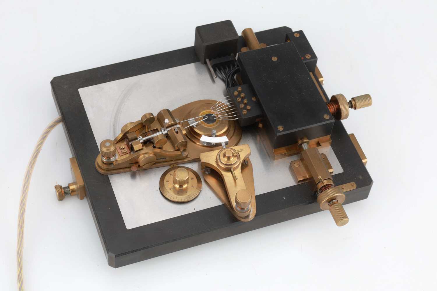 Lot 242 - A Microscope High-Power Microforge Built By