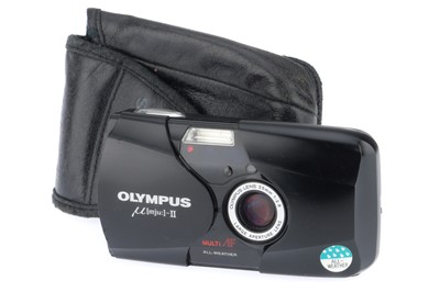 Lot 110 - An Olympus Mju-II Compact Camera