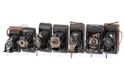 Lot 41 - A Selection of Large Pocket Folding Cameras