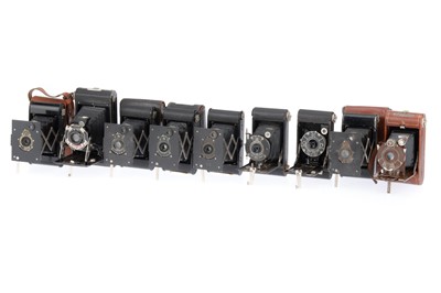 Lot 35 - A Selection of Folding Cameras