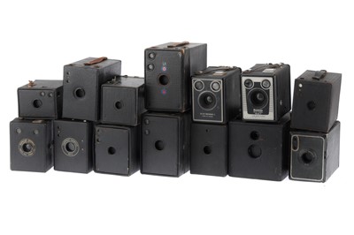 Lot 24 - A Selection of Box Cameras