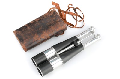 Lot 307 - Aluminium Binoculars Retailed By R & J Beck London