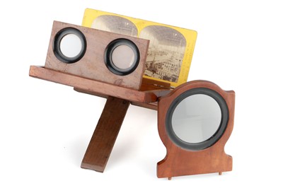 Lot 117 - Small Folding Stereo Graphoscope