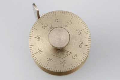 Lot 298 - German Silver Spherometer, Elliot Bros, London