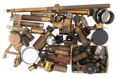 Lot 478 - A Large Collection of Telescope Spare Parts, Lenses & Accessories